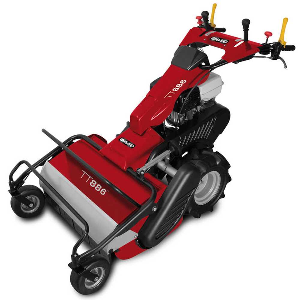 Ginko - MGM MGM TT 886 Trinciaerba professionale a martelli Honda GX390 Trinciaerba a scoppio a martelli a ruote