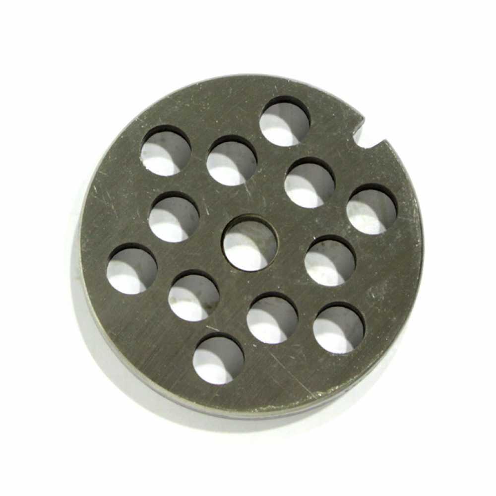 PIASTRA DISCO PER TRITACARNE 8 - FORI 10MM ACCIAIO