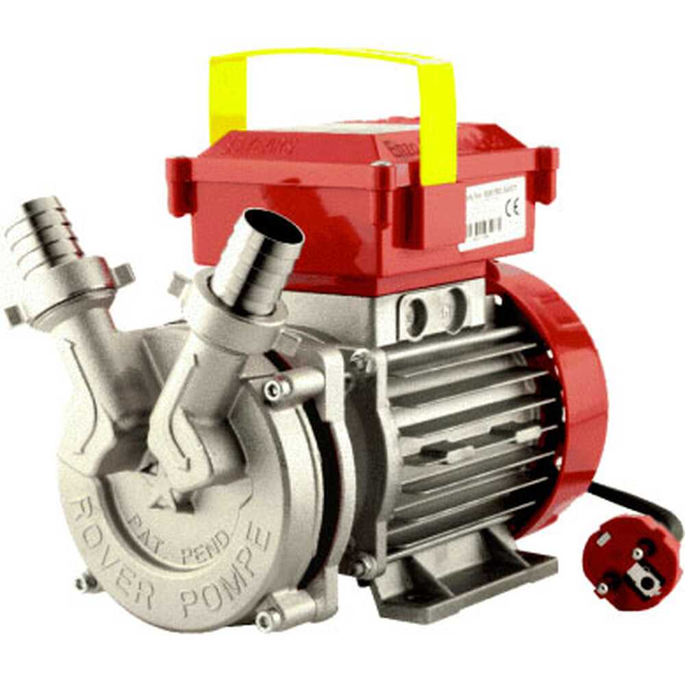 Rover Pompe Novax 25 B Pompa elettrica da travaso Elettropompa per liquidi caldi e birra Monofase 230V Travaso per Birra (e liquidi caldi)