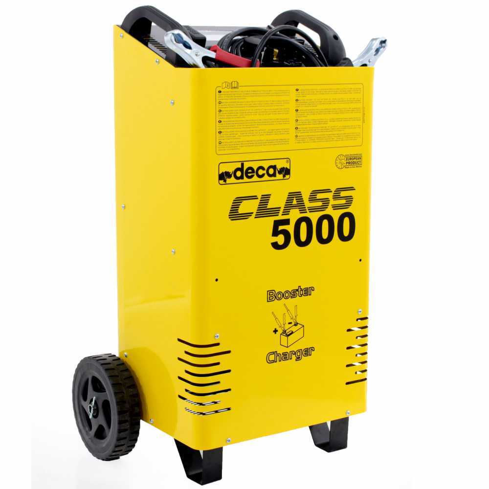batterie 12-24V Deca Caricabatterie avviatore Deca CLASS BOOSTER 5000 carrellato 