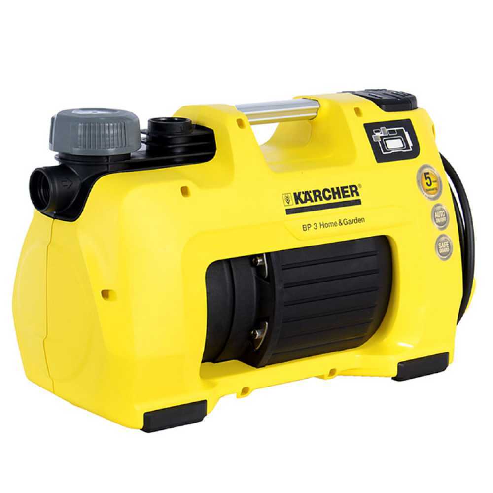 Karcher BP 3 Home & Garden Elettropompa per irrigazione pompa per casa e giardino, 800 W Pompe da giardino autoadescanti elettriche 230V
