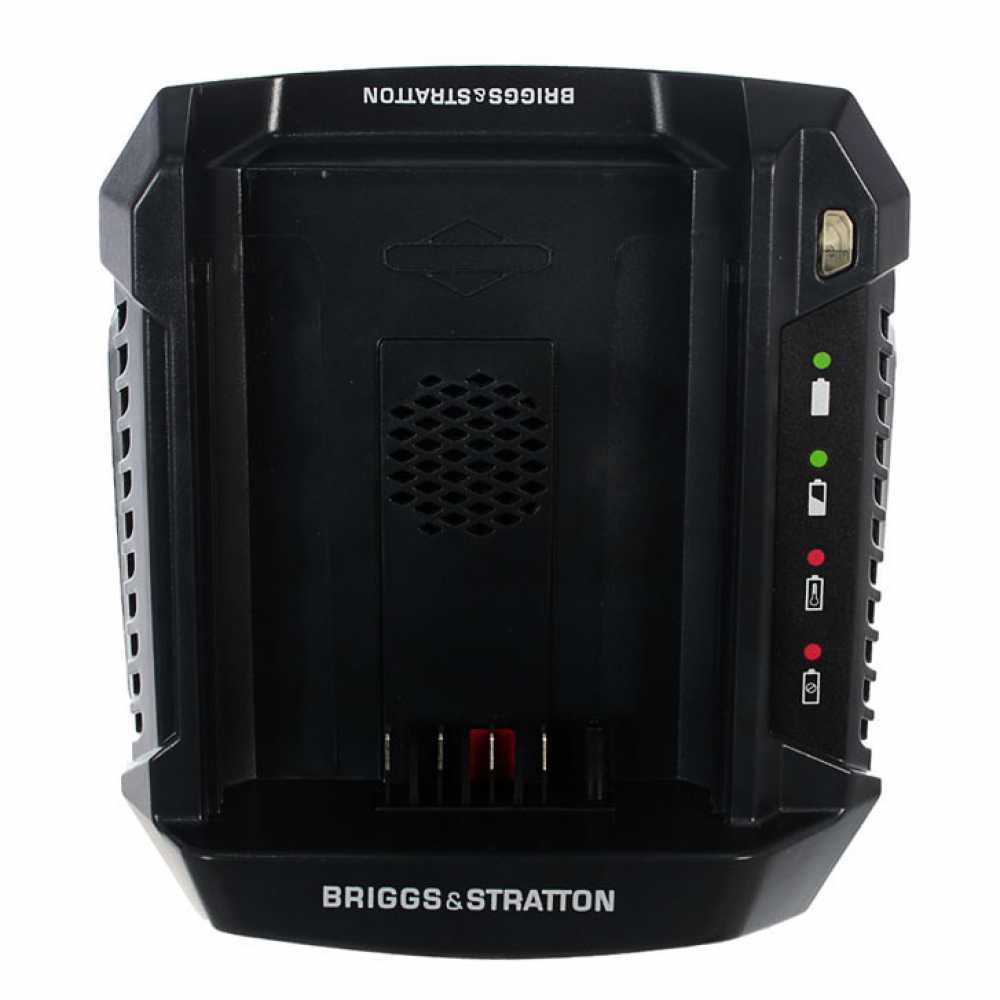 Briggs&Stratton Caricabatterie per batterie agli ioni di litio 82V da 2Ah e 4 Ah Batterie e caricabatterie Decespugliatori