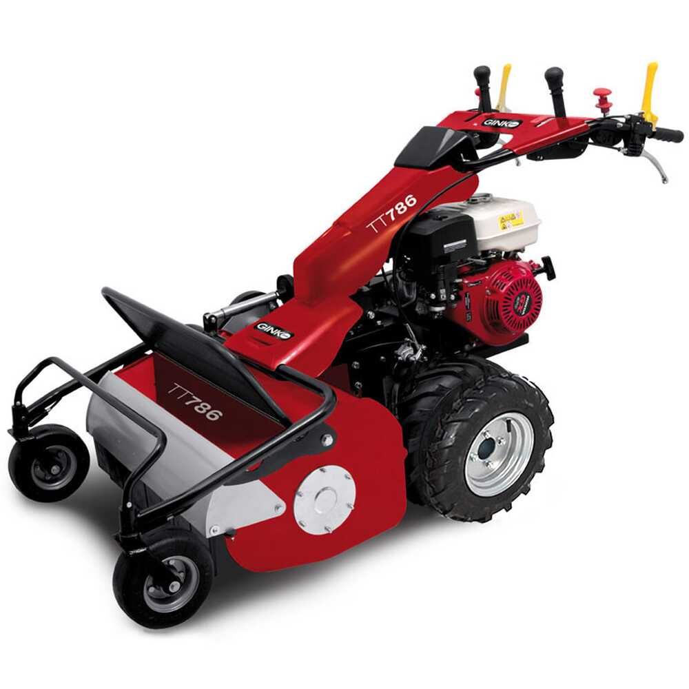 Ginko - MGM MGM TT 786 Trinciaerba professionale a martelli Trinciaerba a scoppio a martelli a ruote