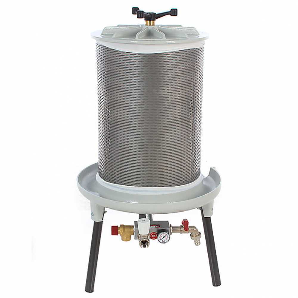 GRIFO PEW40 Idropressa per frutta 40 L Vasca in INOX Idropresse per Frutta