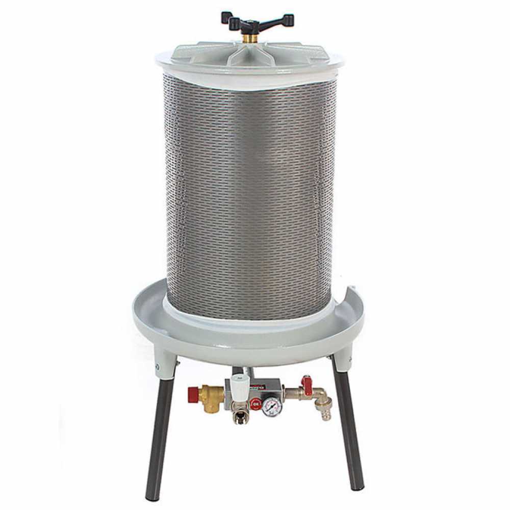 GRIFO PEW20 Idropressa per frutta 20 L Vasca in INOX Idropresse per Frutta