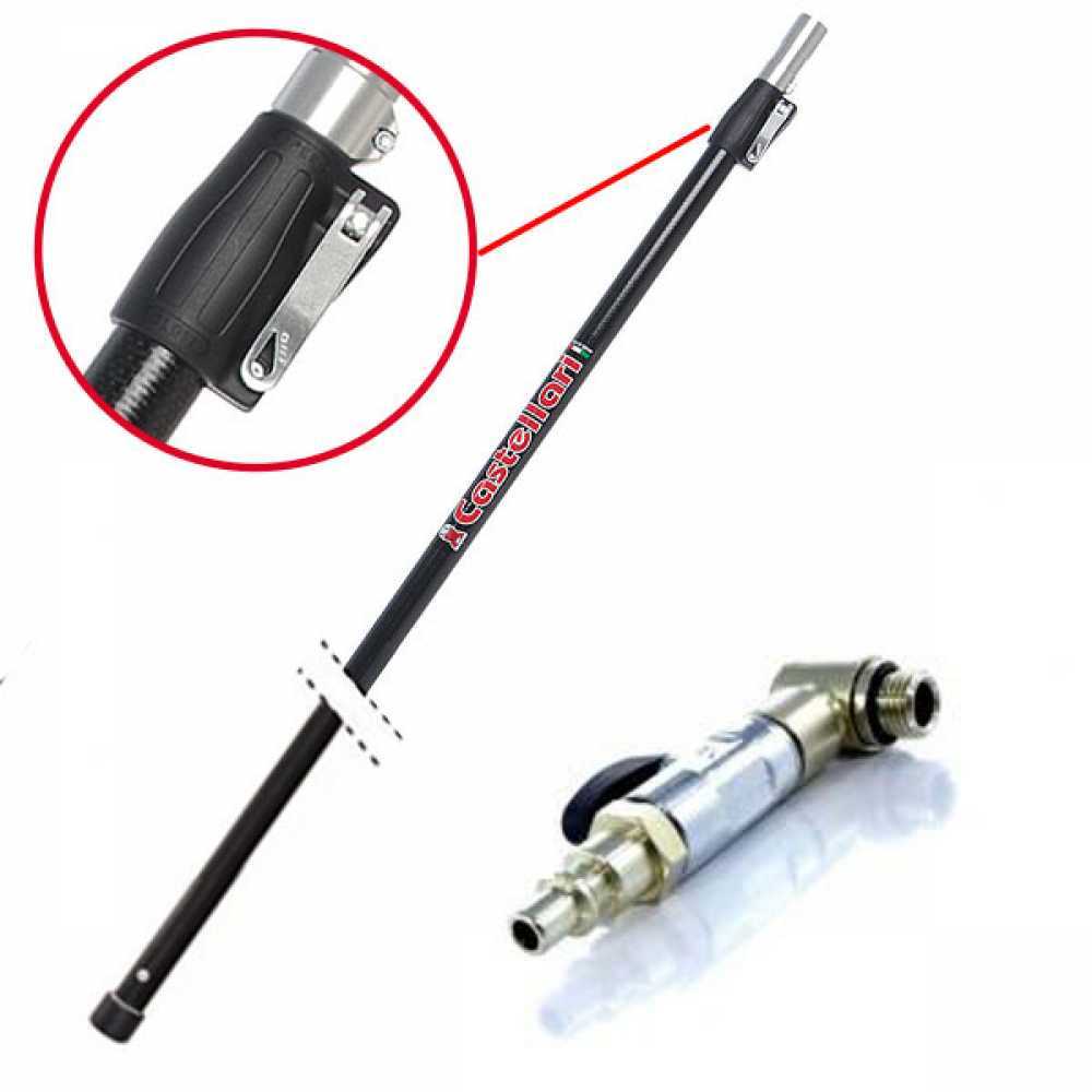 Asta di Prolunga Stabilizzatore Regolabile 4 Sezioni Treppiede Telescopico Asta di Prolunga Stabilizzatore Vite da 1/4 di Pollice per , per Ronin, per