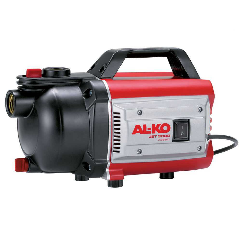 AL-KO Jet 3000 Classic Elettropompa per irrigazione pompa da giardino da 650 watt Pompe da giardino autoadescanti elettriche 230V