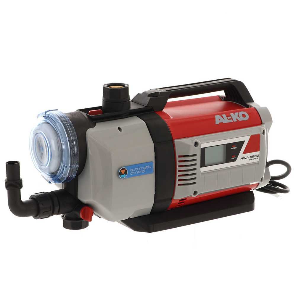 AL-KO HWA 4500 Comfort Elettropompa per irrigazione pompa da giardino da 1300 watt Pompe da giardino autoadescanti elettriche 230V