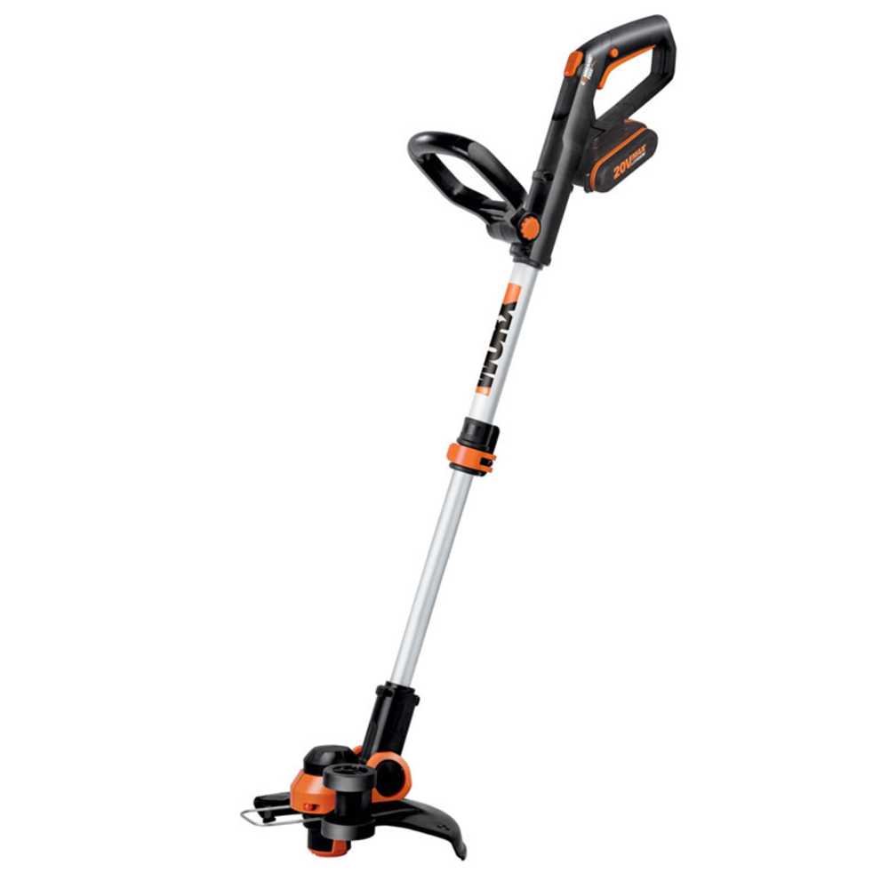 decespugliatore a batteria litio 20V WORX Tagliabordi elettrico Worx WG163E.1 2Ah 