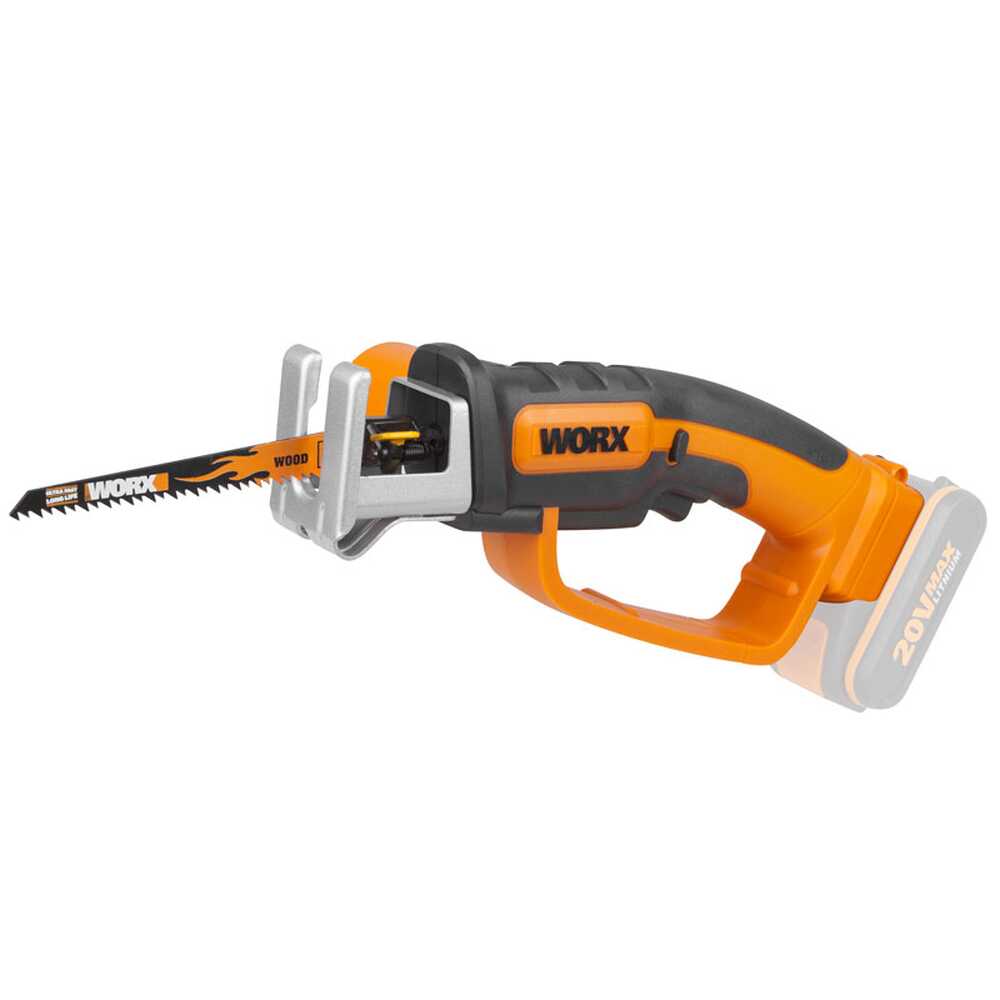 Worx WG894E.9 Seghetto a batteria 3 lame incluse SENZA BATTERIE E CARICABATTERIE Seghetti alternativi a batteria