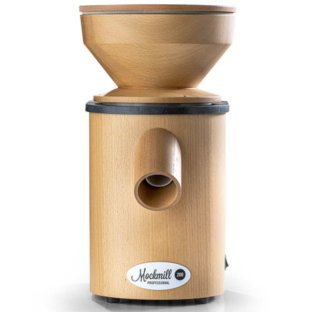 Mockmill Professional 200 Mulino per farina in legno e in HI-MAC 600W Mulini a pietra per farina