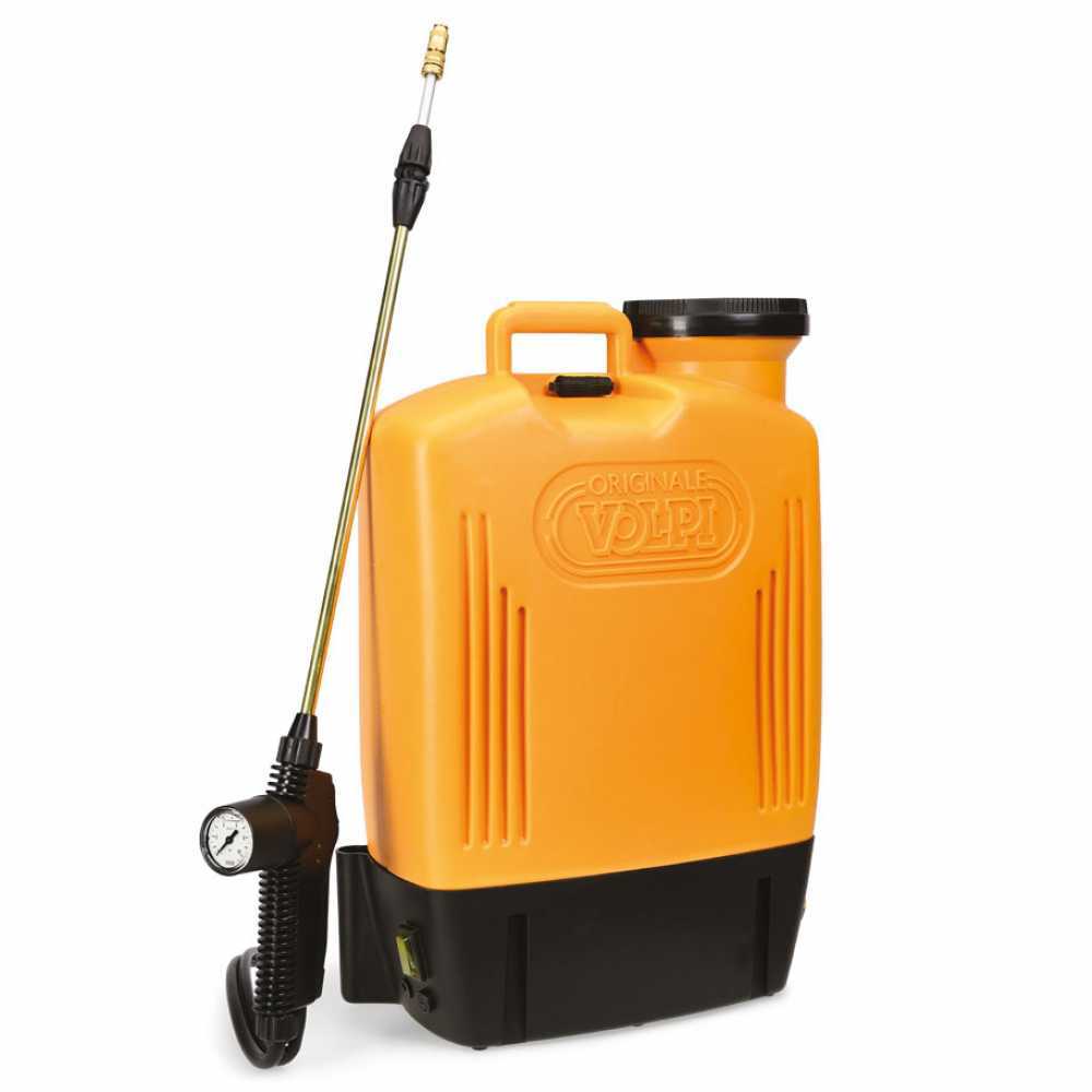 Pompa a spalla batteria elettrica 4.5 Bar lancia per irrorazione irroratrice 15L 