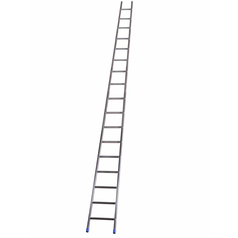 Marchetti Agri L10, 10 gradini, 3 m Scala agricola conica in alluminio Altezza stimata operativa 4 m Scale dritte in alluminio (singole)