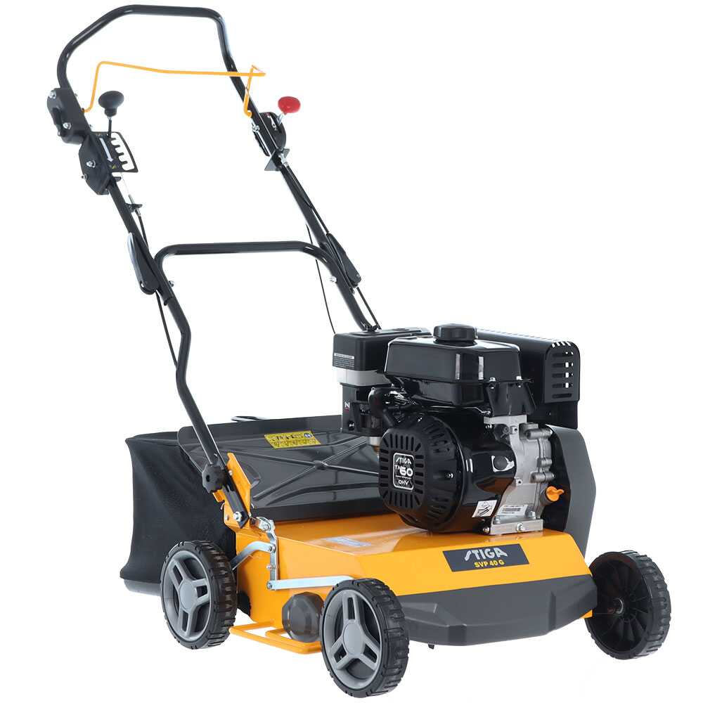Stiga SVP 40 G Arieggiatore professionale a lame mobili Motore TM60 Arieggiatori a scoppio professionali a lame mobili