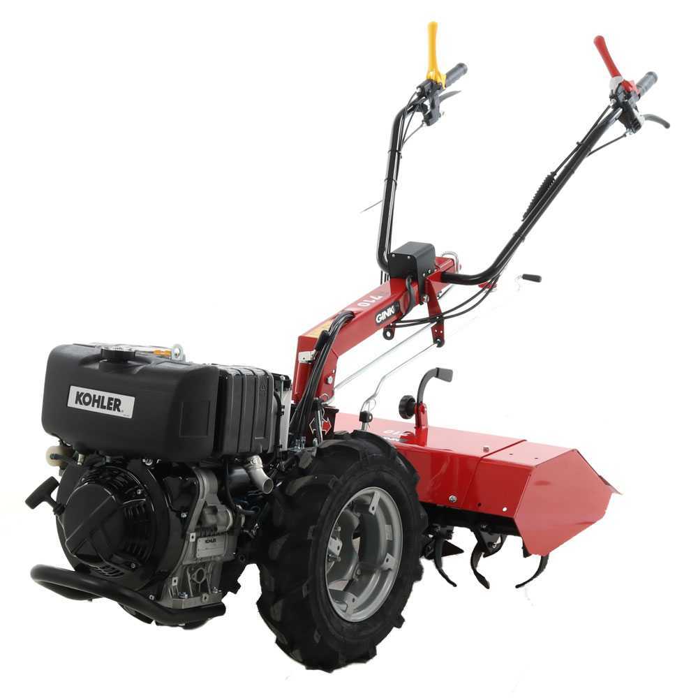 Ginko - MGM R710 EKO Motocoltivatore diesel Kohler KD15-440 Avviamento elettrico Motocoltivatori multifunzione Serie pesante