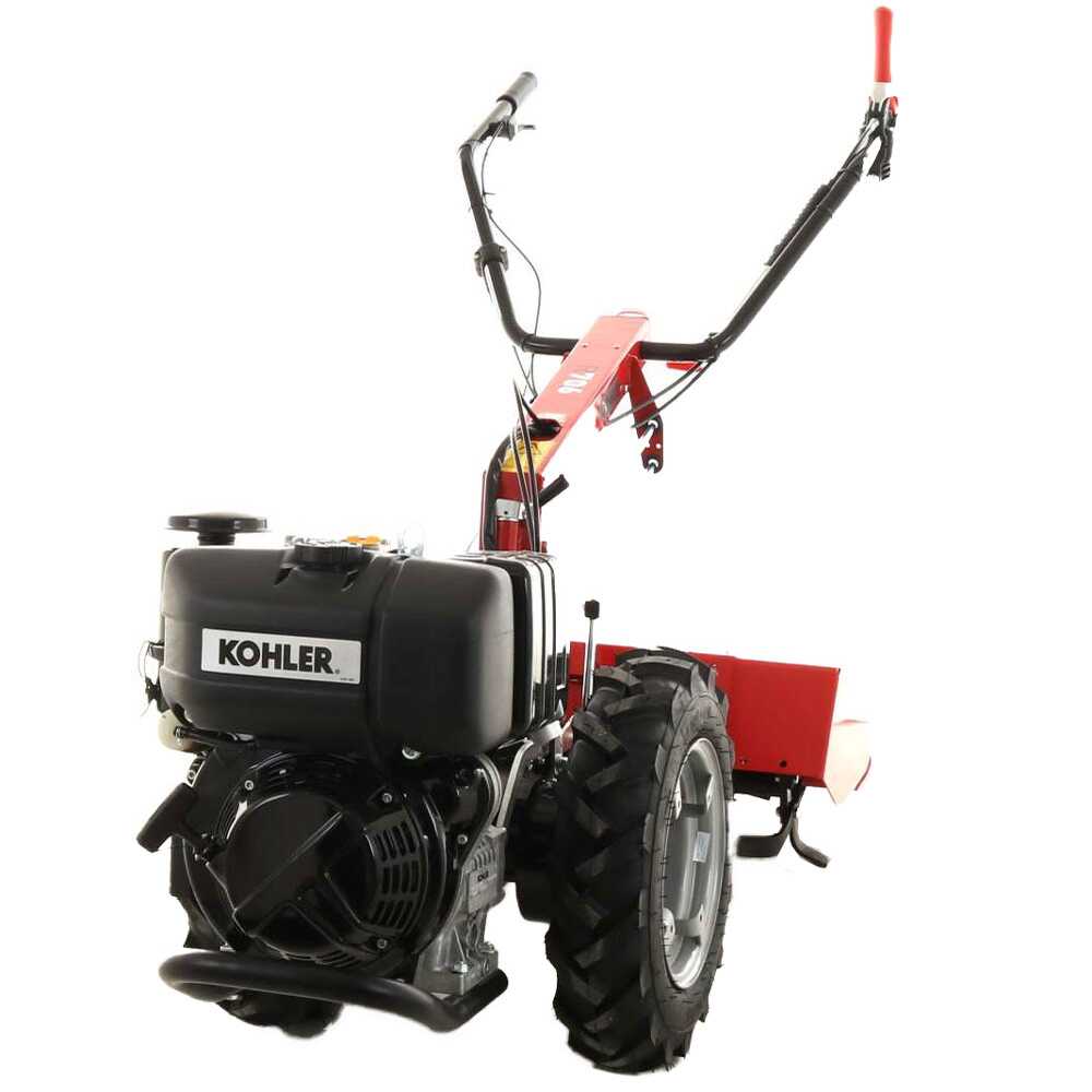 Ginko - MGM 706 Motocoltivatore diesel Kohler KD 15 350 9.5HP Motocoltivatori multifunzione Serie pesante