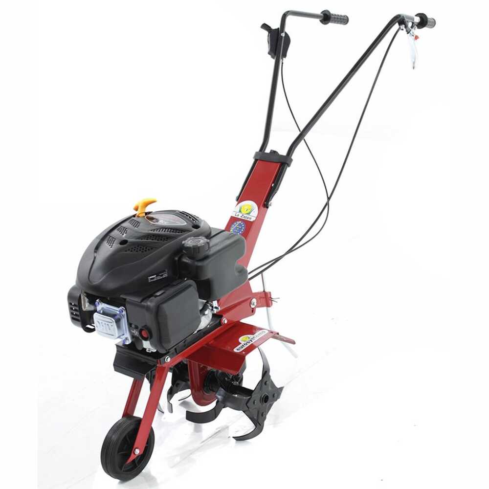 Eurosystems La Zappa Motozappa a benzina 4 HP Motore Loncin 123cc Motozappe a scoppio a benzina PICCOLE