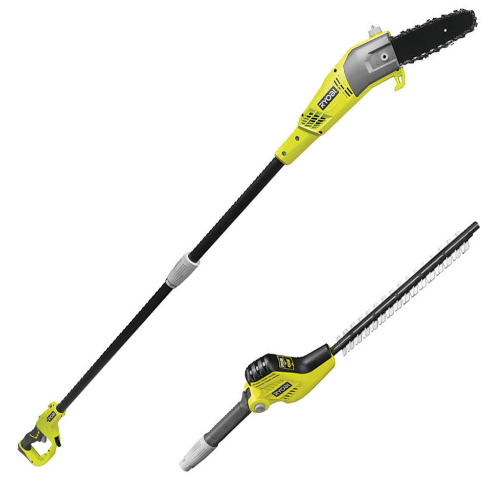 Ryobi RP750450 Potatore/Tagliasiepi su asta telescopica Lama da 45cm Tagliasiepi elettrici su asta di prolunga