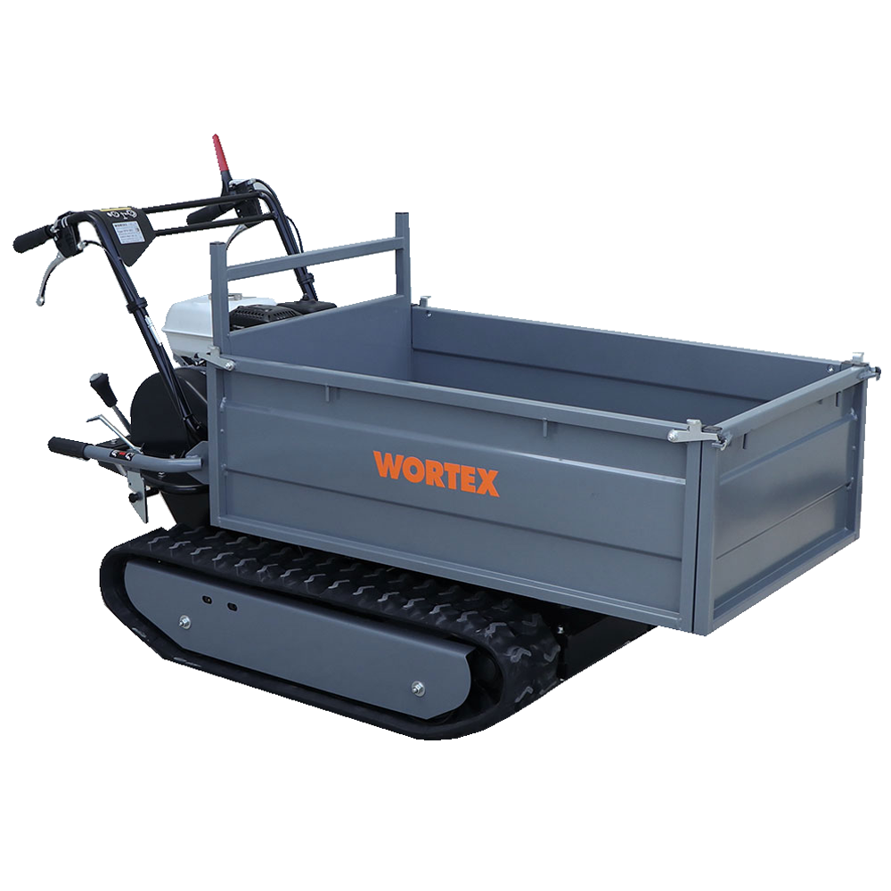 Wortex SFH 500 Motocarriola cingolata cassone estensibile 500Kg Motocarriole a benzina con cassone estensibile