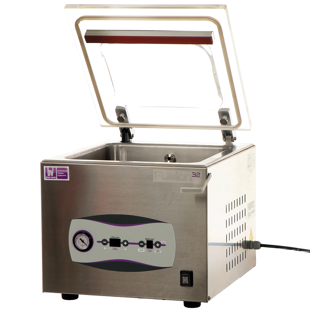 Besser Vacuum Fusion32 Macchina sottovuoto a campana Barra saldante da 30cm Macchine sottovuoto a Campana Acciaio Inox