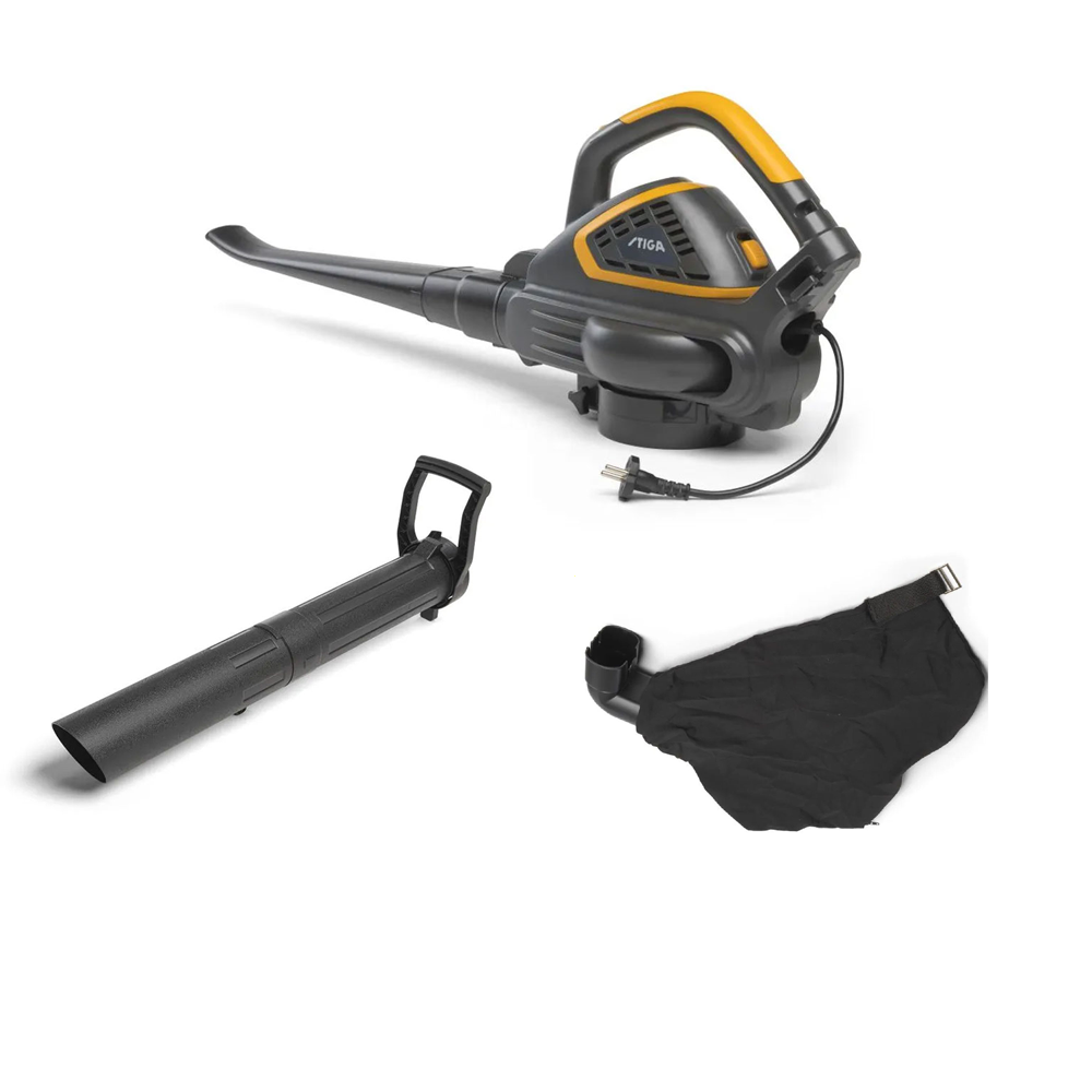 Stiga BL 130c Soffiatore aspiratore per foglie elettrico Aspiratori-Soffiatori elettrici con doppia configurazione