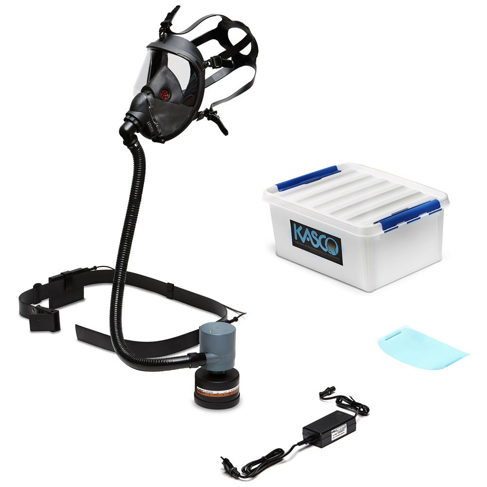 Kasco Venus1 e-T5 Maschera ventilata Con filtro A2P3 Dispositivi di protezione per vie respiratorie