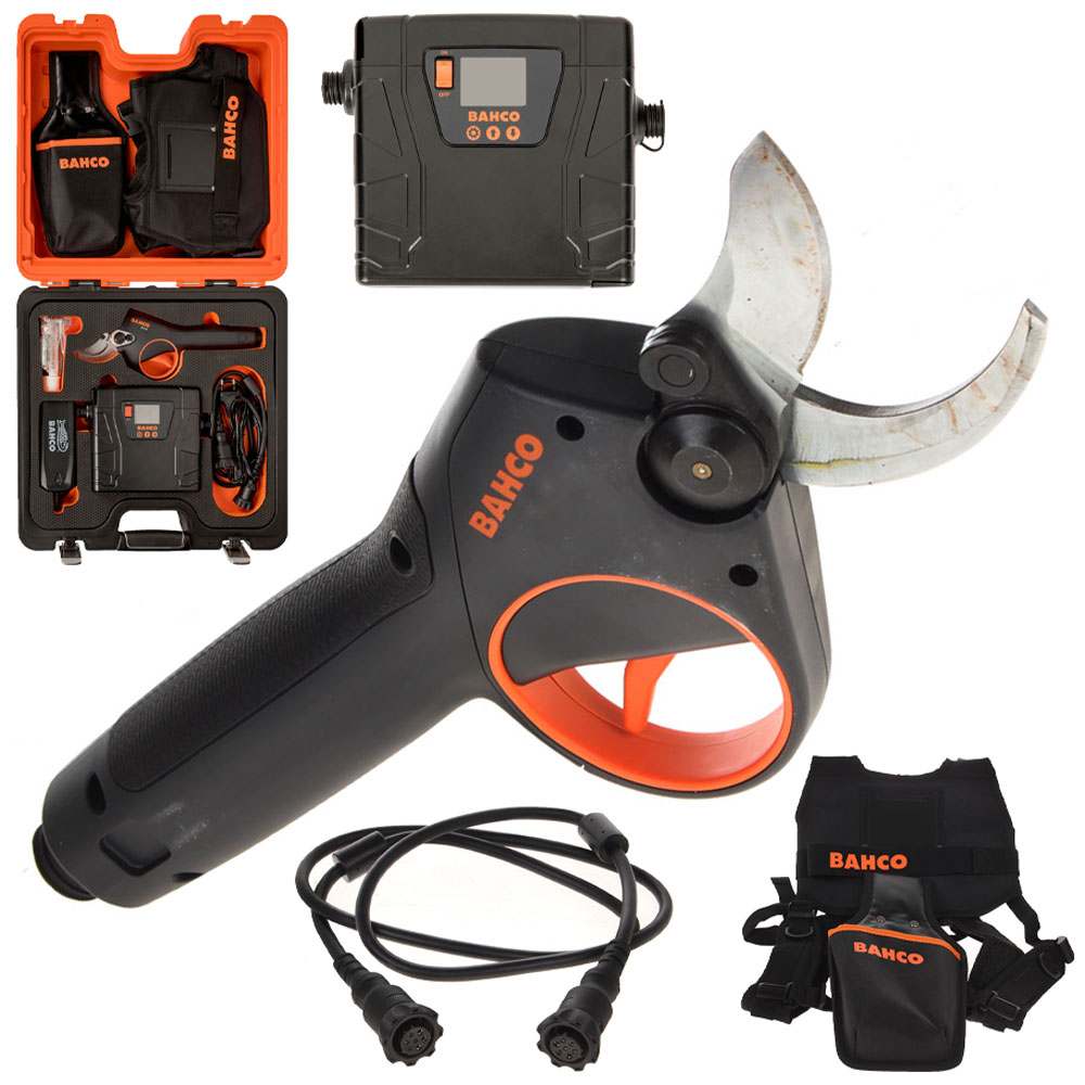 Bahco BCL24 Forbice elettrica da potatura 43.2V 6.8Ah Forbici elettriche a batteria PROFESSIONALI