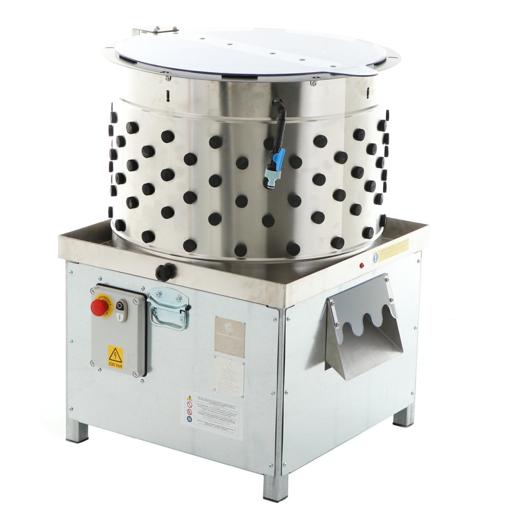 KuKoo Macchina Spiumatrice Per Pollame In Acciaio Inox Ampia Apertura 60cm 132 Gommini 220v 3hp Capacit 8 Uccelli Di Medio Grande Taglia 69163848 - 11