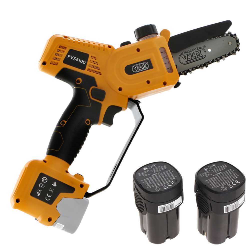 Volpi Predator PVS5100 Potatore a batteria manuale 2x 14.4V 2.5Ah Potatori a Batteria manuali Hobbistici