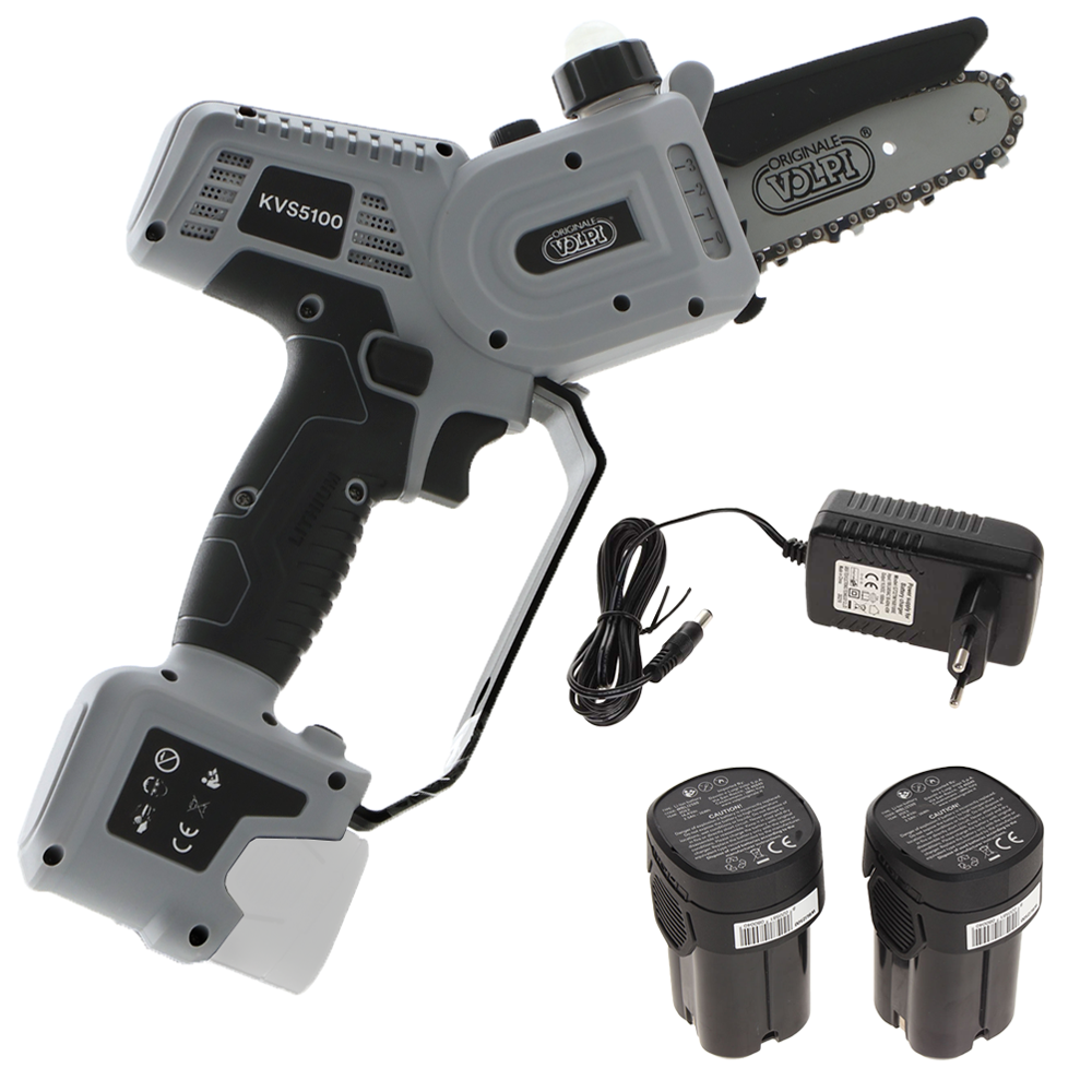 Volpi Powercut KVS5100 Potatore a batteria manuale 2x 14.4V 2.5Ah Potatori a Batteria manuali Hobbistici