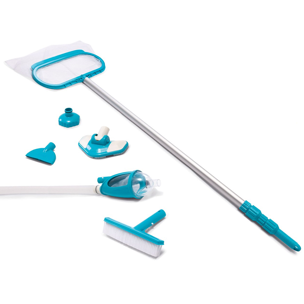 Intex Kit pulizia per piscine fuori terra 28003 Portata acqua min. 3.785 l/h Kit e accessori per la pulizia della piscina