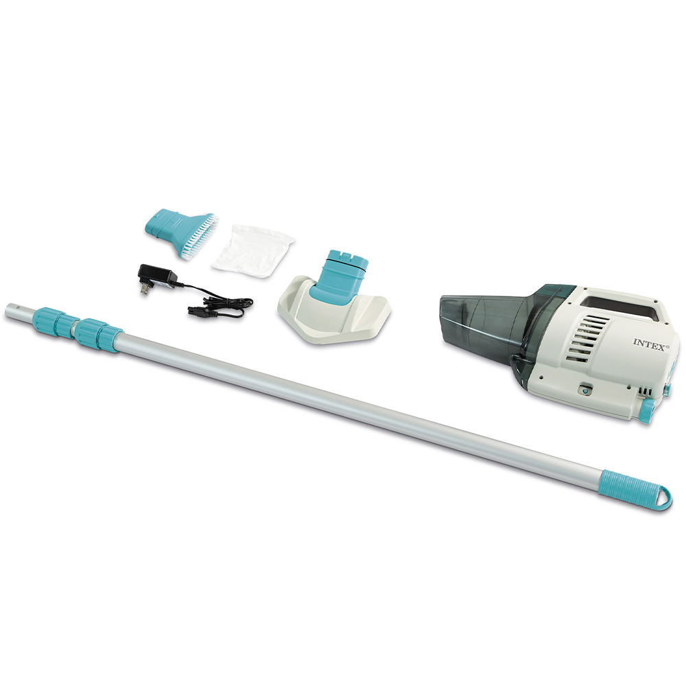 Intex Aspiratore ZR 200 Vacuum Ricaricabile per Piscine e Pure SPA 28628 Kit e accessori per la pulizia della piscina