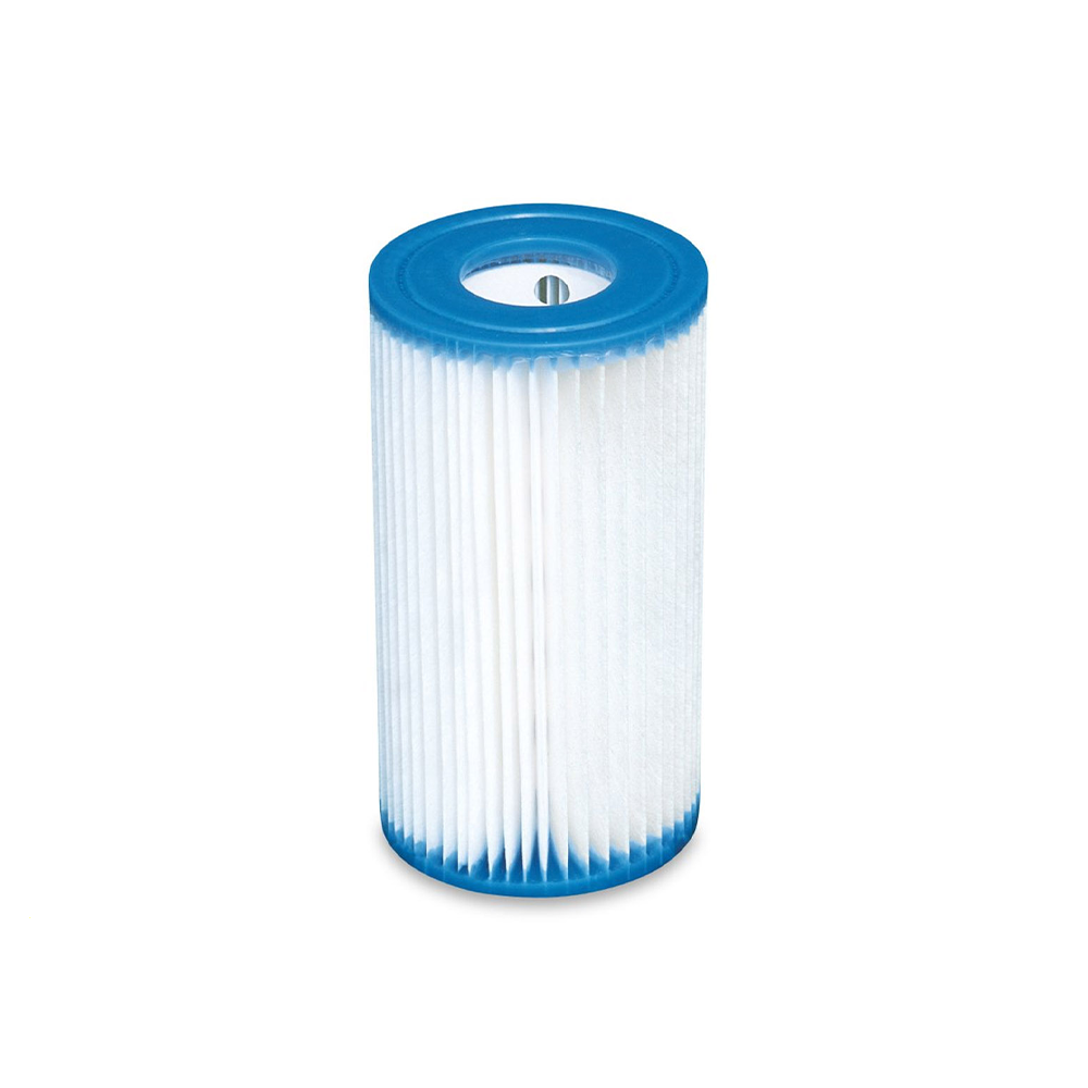 vhbw cartuccia filtrante di tipo S1 compatibile con Intex PureSpa 28403E piscina - Filtro di ricambio blu / bianco