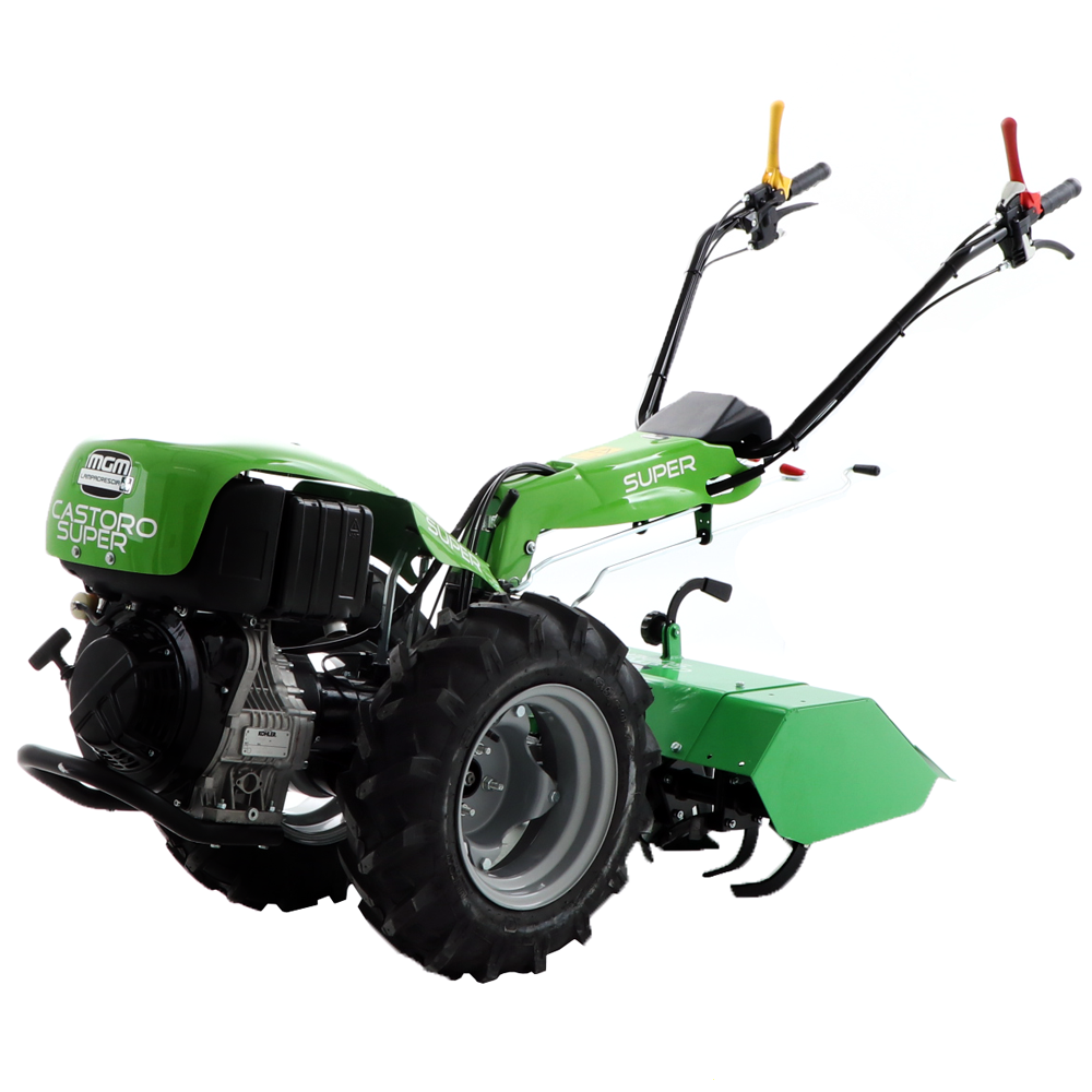 Lampacrescia - MGM MGM Castoro Super Motocoltivatore diesel Kohler Lombardini 441cc Motocoltivatori multifunzione Serie pesante