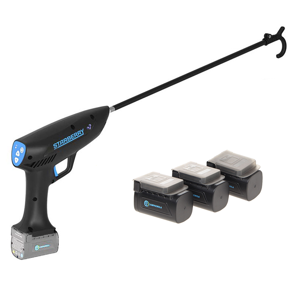 Campagnola Scuotitore mirtilli elettrico Starberry MD2 3 Batterie 14.4V 2.5AH Altri prodotti