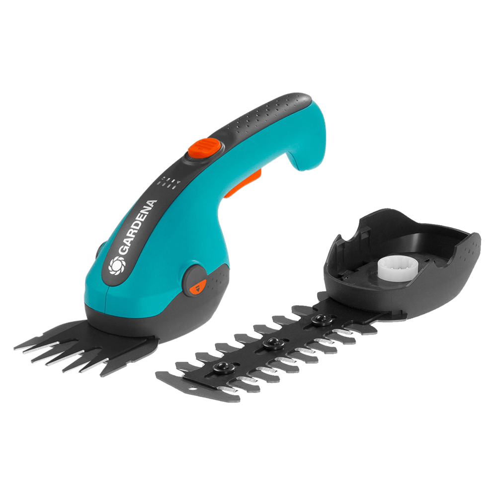 Gardena ClassicCut Li Forbici tagliaerba a batteria integrata 3.6V 2.5Ah + Accessorio Tagliasiepi Forbici tagliaerba a batteria integrata