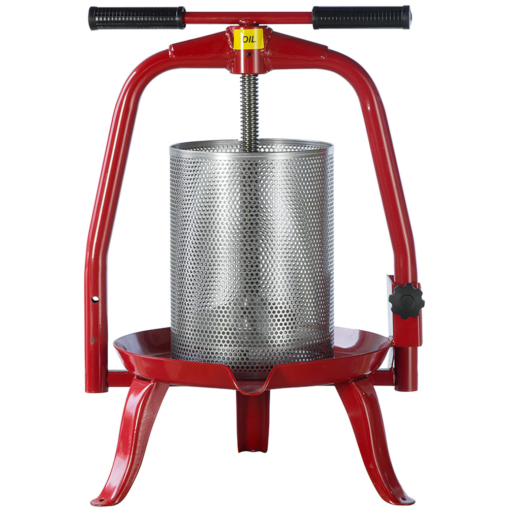 Baesso V20 Torchio a vite per frutta e verdura 9L Gabbia in INOX Torchi a vite per frutta e verdura