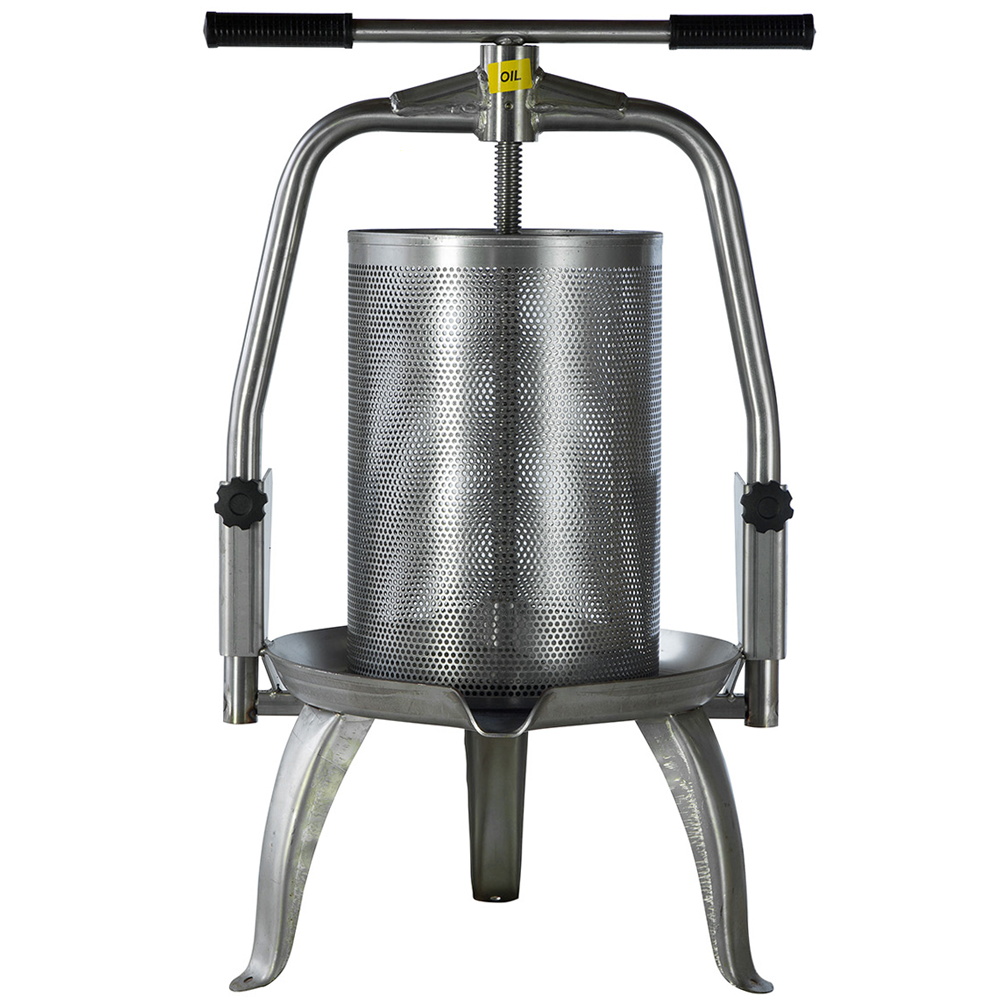 Baesso V25 Inox Torchio a vite per frutta e verdura 20L Gabbia in INOX Torchi a vite per frutta e verdura