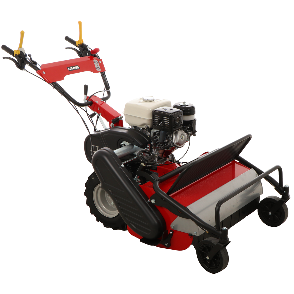 Ginko - MGM TT690 Trinciaerba professionale a martelli Motore Honda GX270 Trinciaerba a scoppio a martelli a ruote