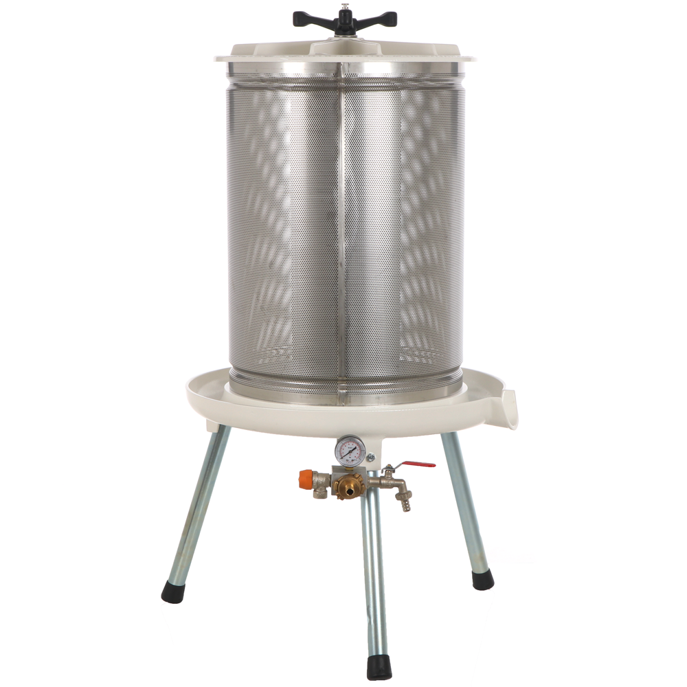 Enotecnica Pillan Garda Idropressa per frutta 80 L Vasca in INOX Idropresse per Frutta