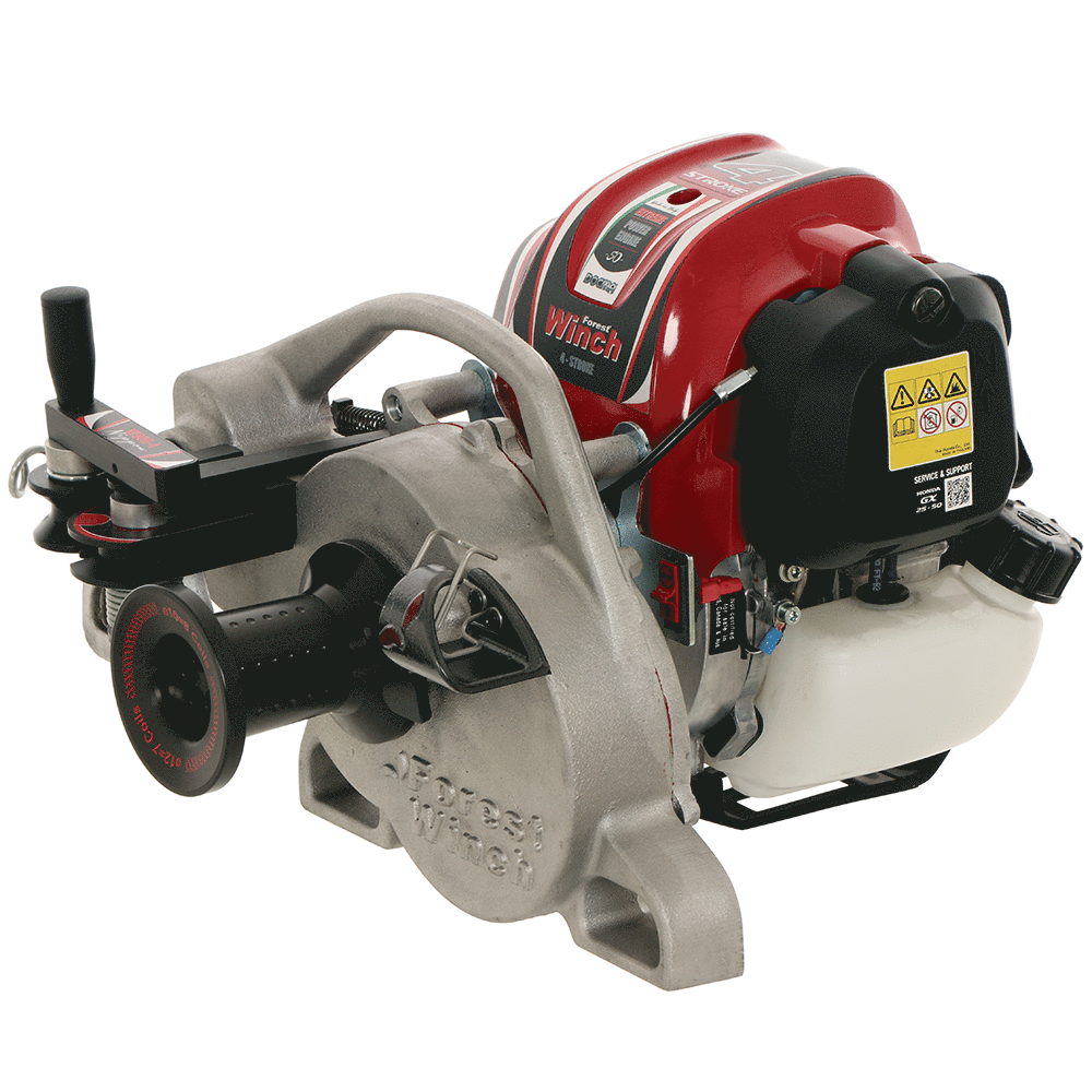 Docma VF900-4 Nippon Verricello forestale motore Honda GX50 Kit completo Verricelli a scoppio a tiro diretto
