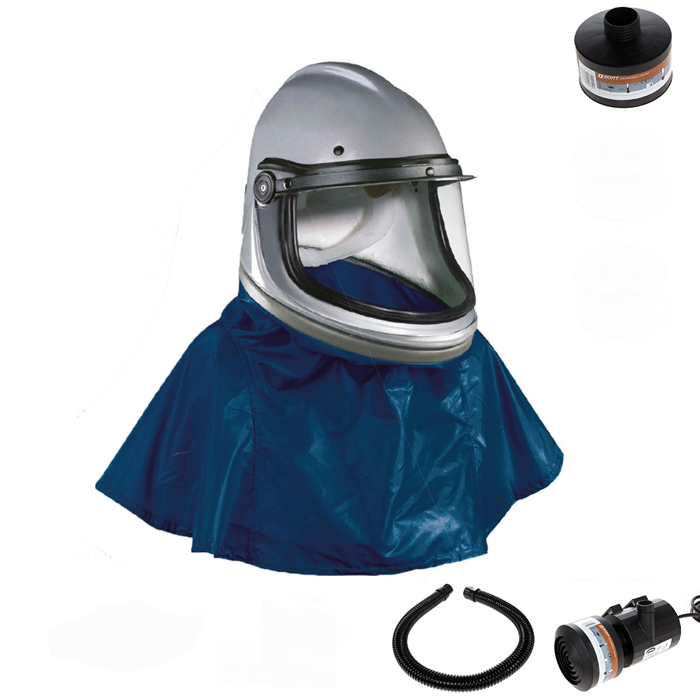 Spring Protezione Agrofilter Standard Casco ventilato Con visiera apribile Dispositivi di per vie respiratorie