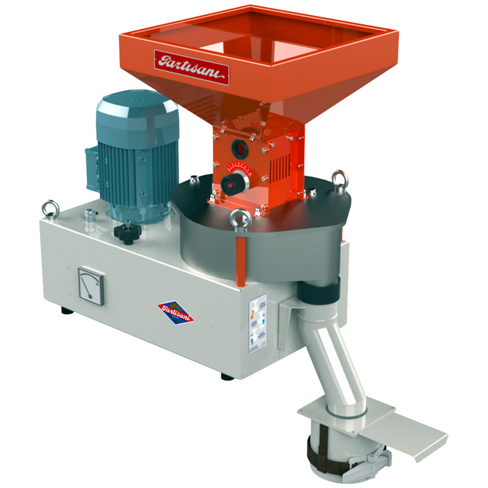 Partisani MB250S Mulino elettrico a pietra Trifase 1800W Mulini professionali senza separatore
