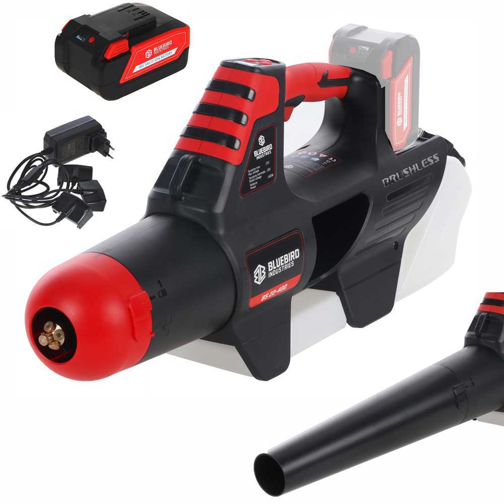 Blue Bird BS 22-400 Atomizzatore portatile e soffiatore a batteria 21V 5Ah Atomizzatori a batteria portatili