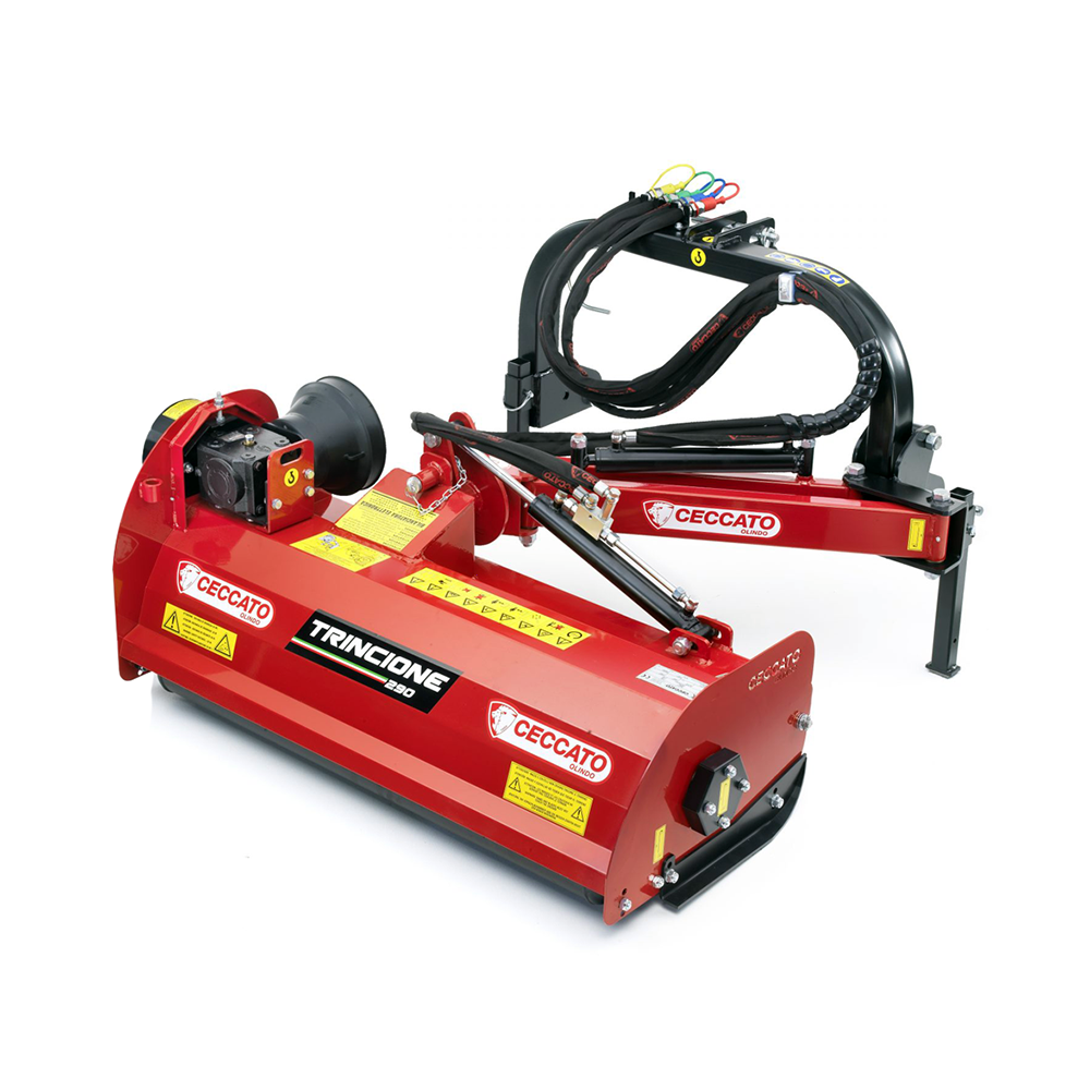 Ceccato Olindo trincione 290 Argini 1200 Trincia laterale per trattore a mazze Serie leggera Trincia argini laterale serie leggera