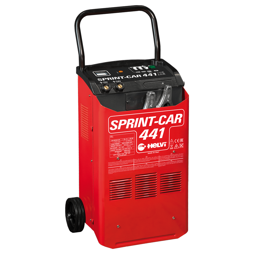 Helvi sprint CAR 441 Caricabatterie e avviatore carrellato 12/24 V Caricabatterie e Avviatori