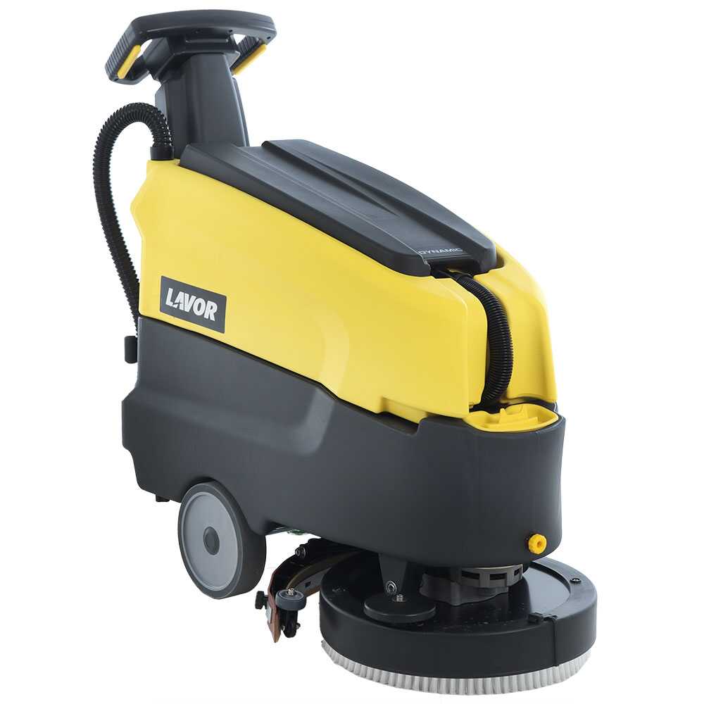 Lavor L4 45E Lavapavimenti elettrica 3 in 1: lava, asciuga e aspira Lavapavimenti elettriche professionali a disco (41-50 cm)