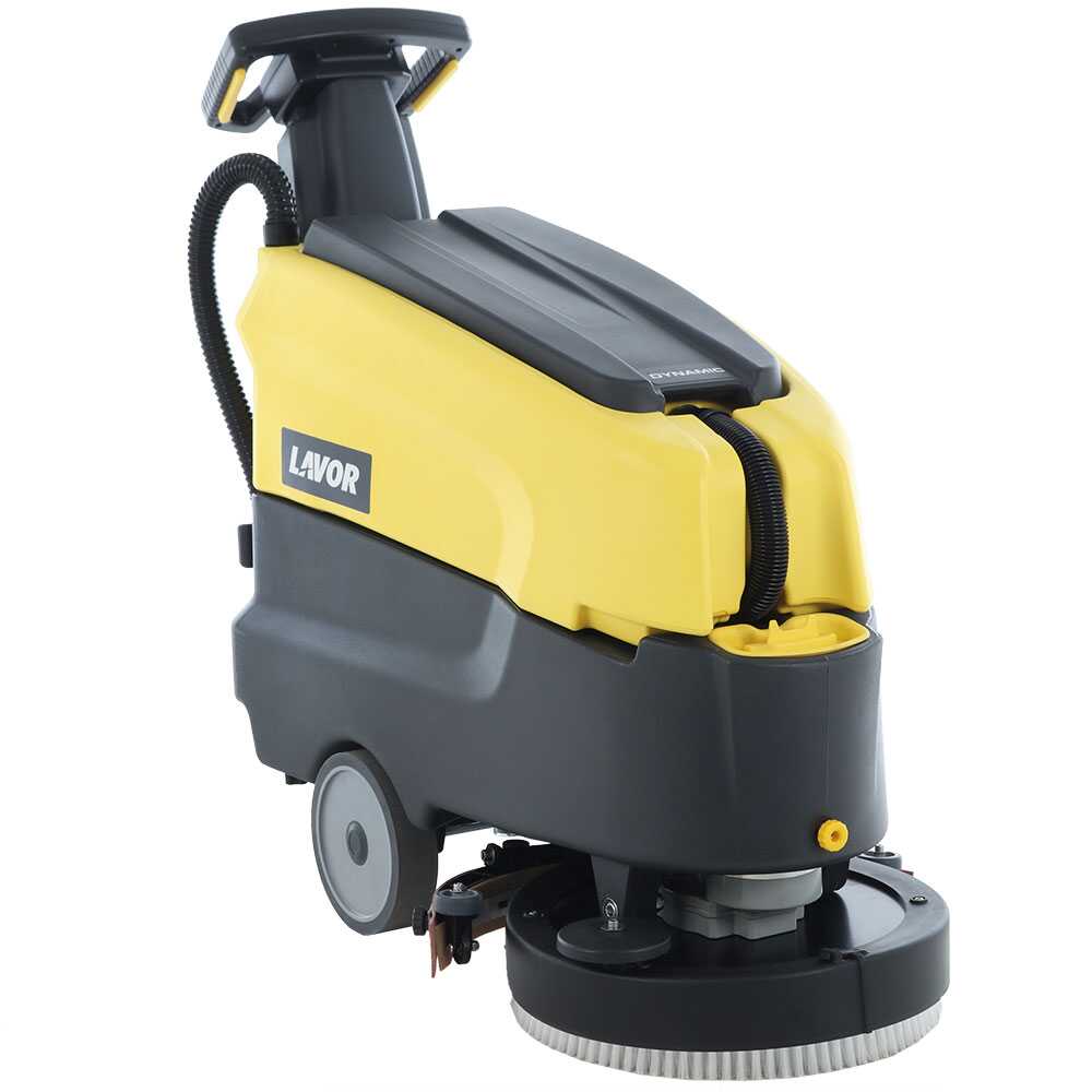 Lavor L4 45B Lavapavimenti a batteria senza fili 3 in 1: lava, asciuga e aspira Lavapavimenti a batteria professionali a disco (41-50 cm)