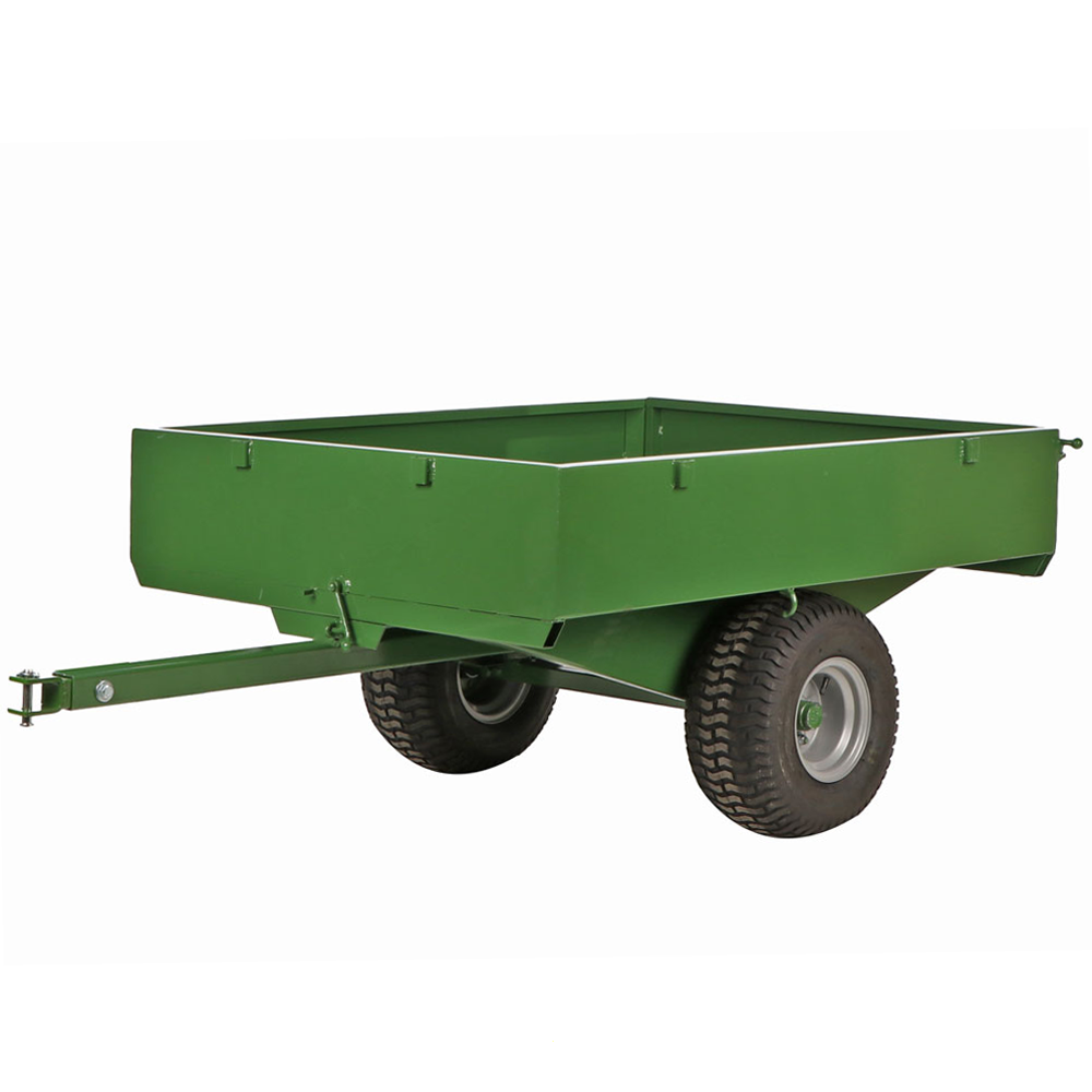 Francini FQ4 Carrello trainato per trattorino in acciaio 120x90(h 25 cm) Carrelli Trainati