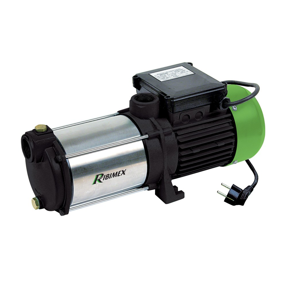 EBERTH Pompa acqua da giardino, 1 pollice, 370W, portata 2.400 l/h